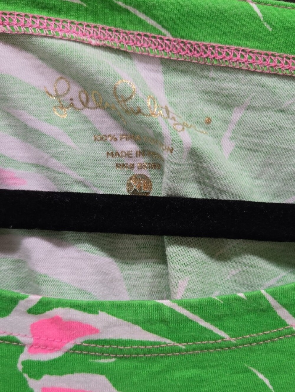Lilly Pulitzer Pink & Green Pineapple Shift Dress - Picture 2 of 7